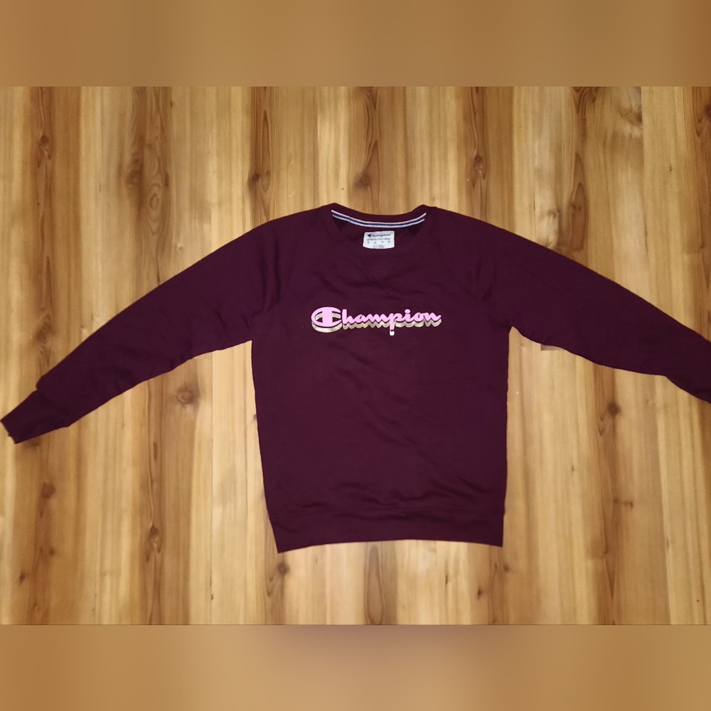 Champion Womens Maroon Sweater